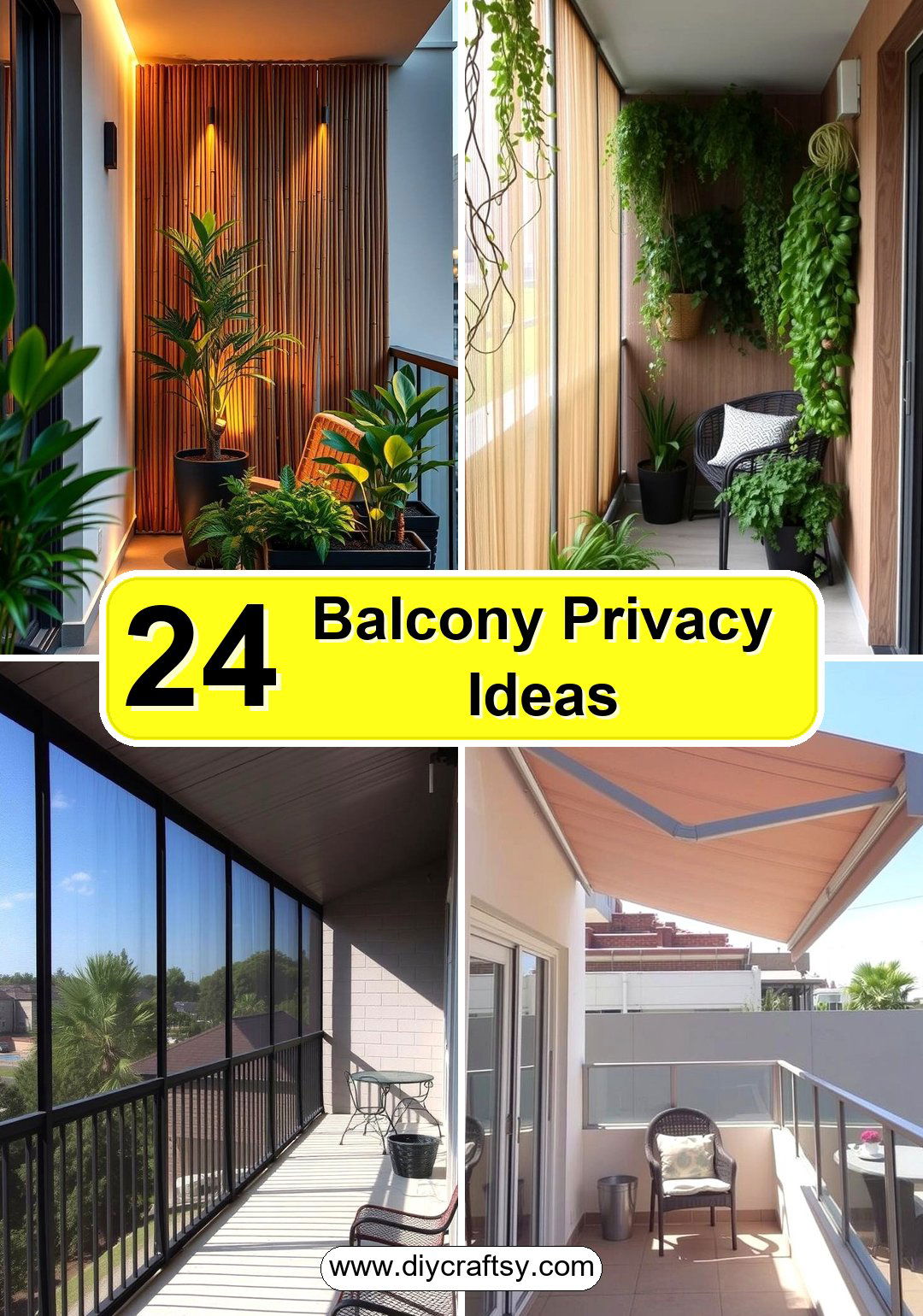 Balcony Privacy Ideas