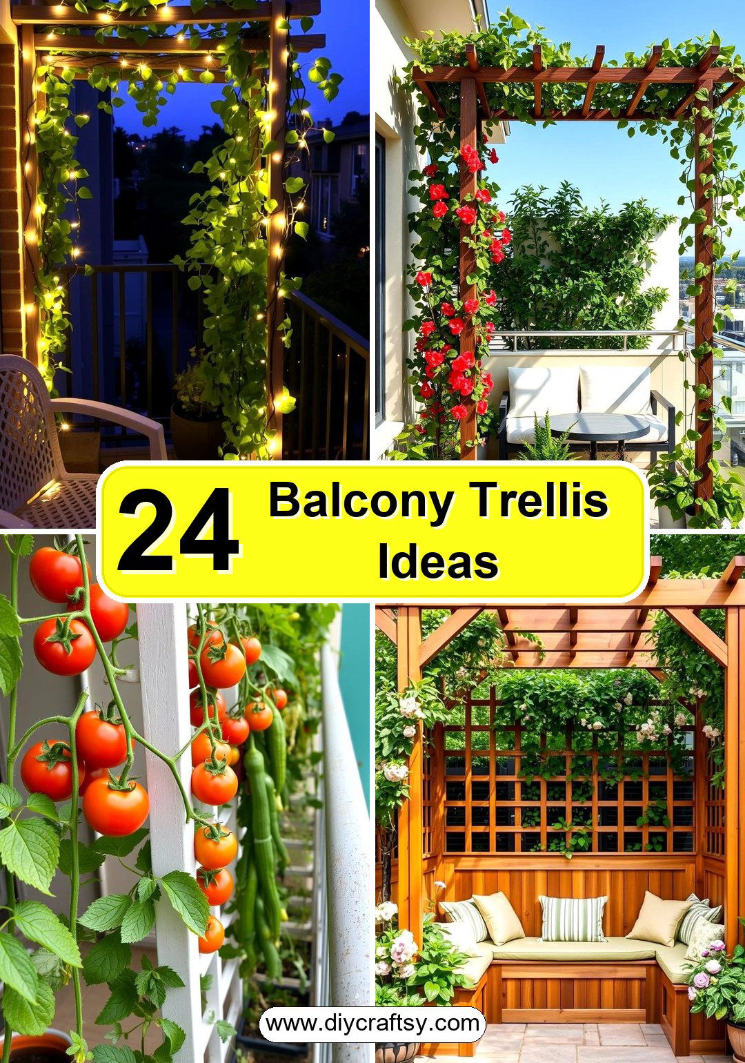 Balcony Trellis Ideas