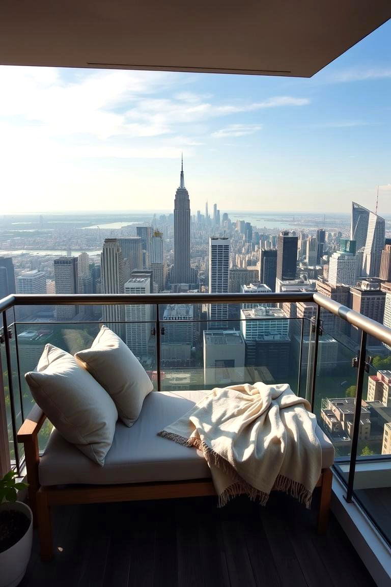Balcony with Breathtaking View - 24 Bedroom Balcony Ideas