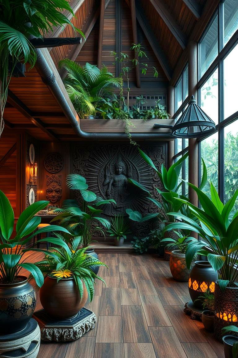 Balinese Tranquility Haven - 24 Asian Bedroom Ideas
