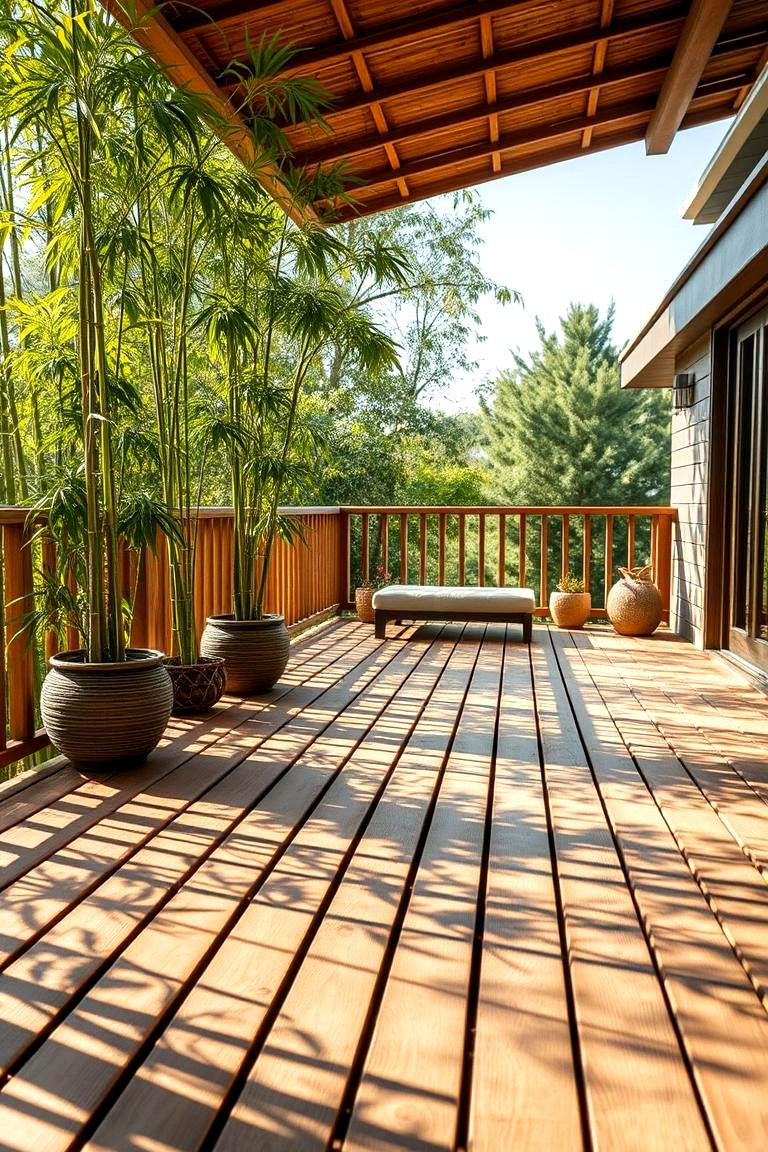 Bamboo Decking Eco Beauty - 24 Deck Flooring Ideas