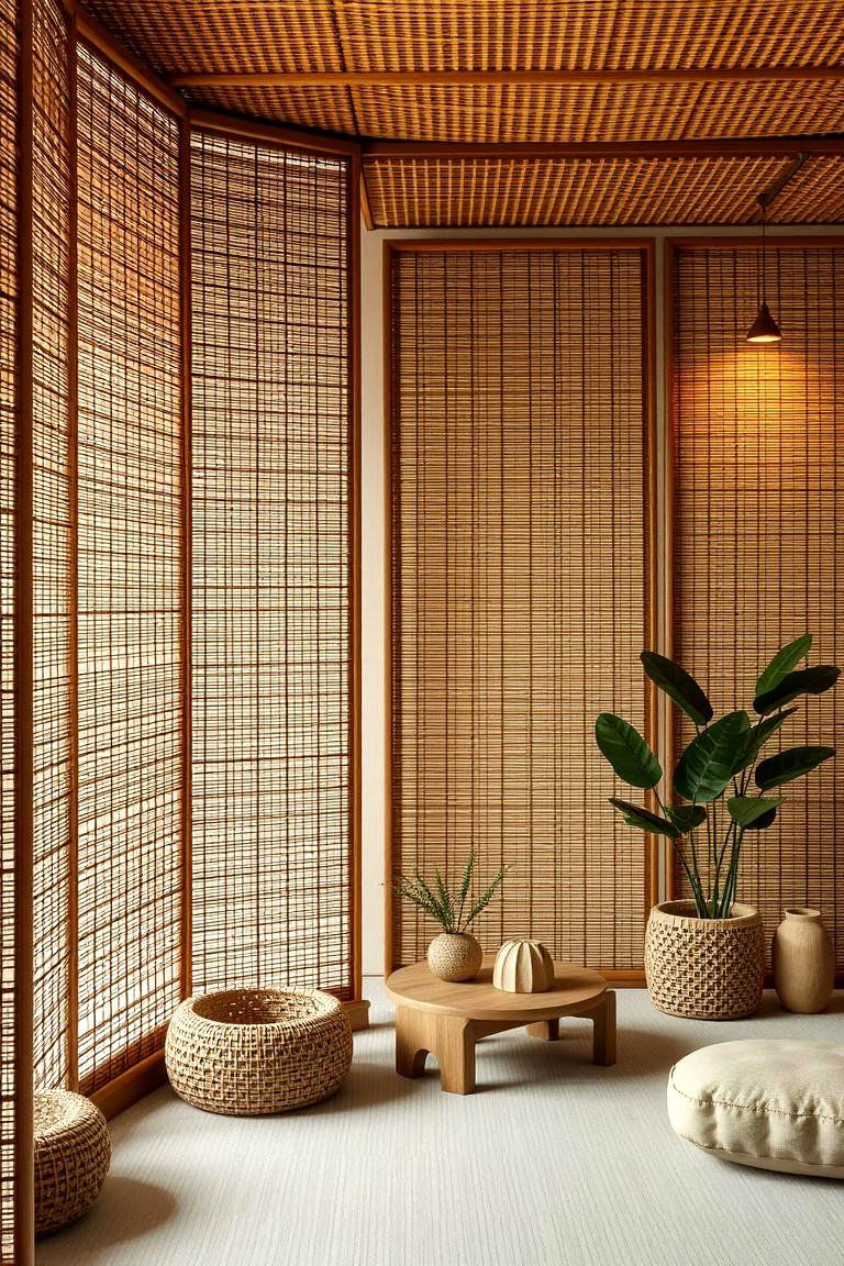 Bamboo Detailing - 24 Chinoiserie Bedroom Ideas