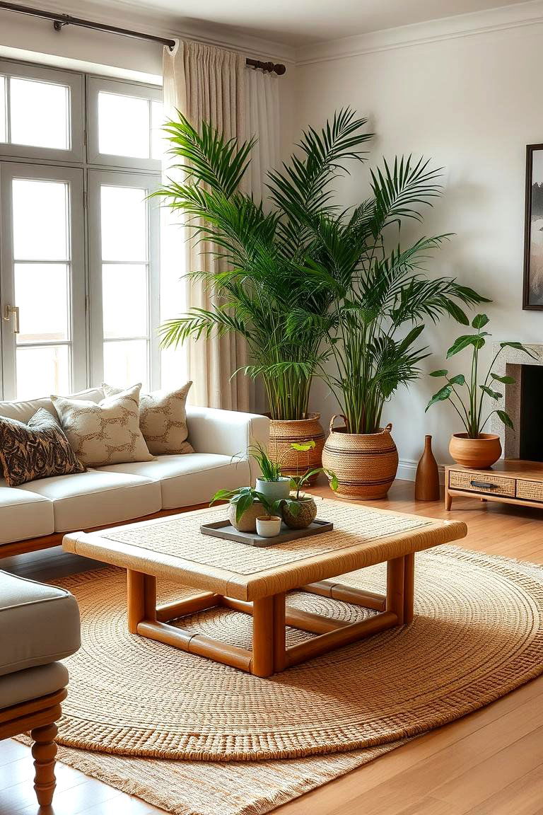 Bamboo Furniture and Accents - 24 Asian Living Room Ideas