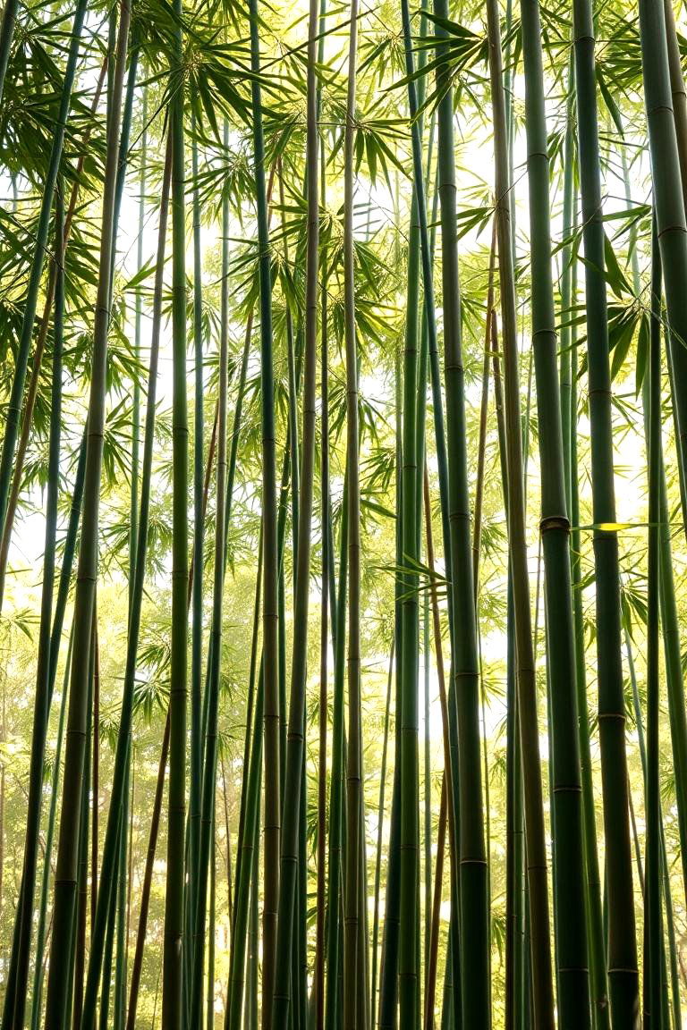 Bamboo Grove Haven - 24 Tropical Landscape Ideas