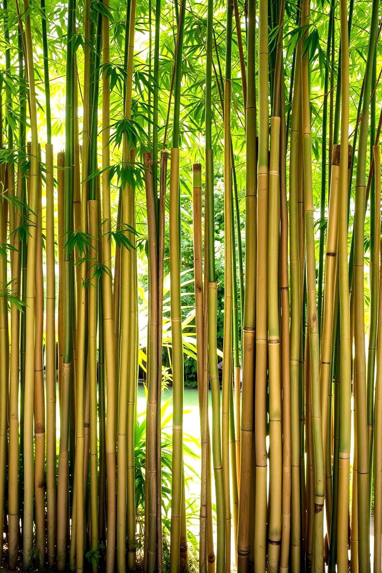 Bamboo Privacy Fence - 24 Privacy Fence Ideas
