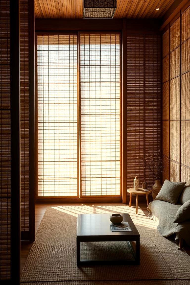 Bamboo Screens and Dividers - 24 Chinoiserie Bedroom Ideas