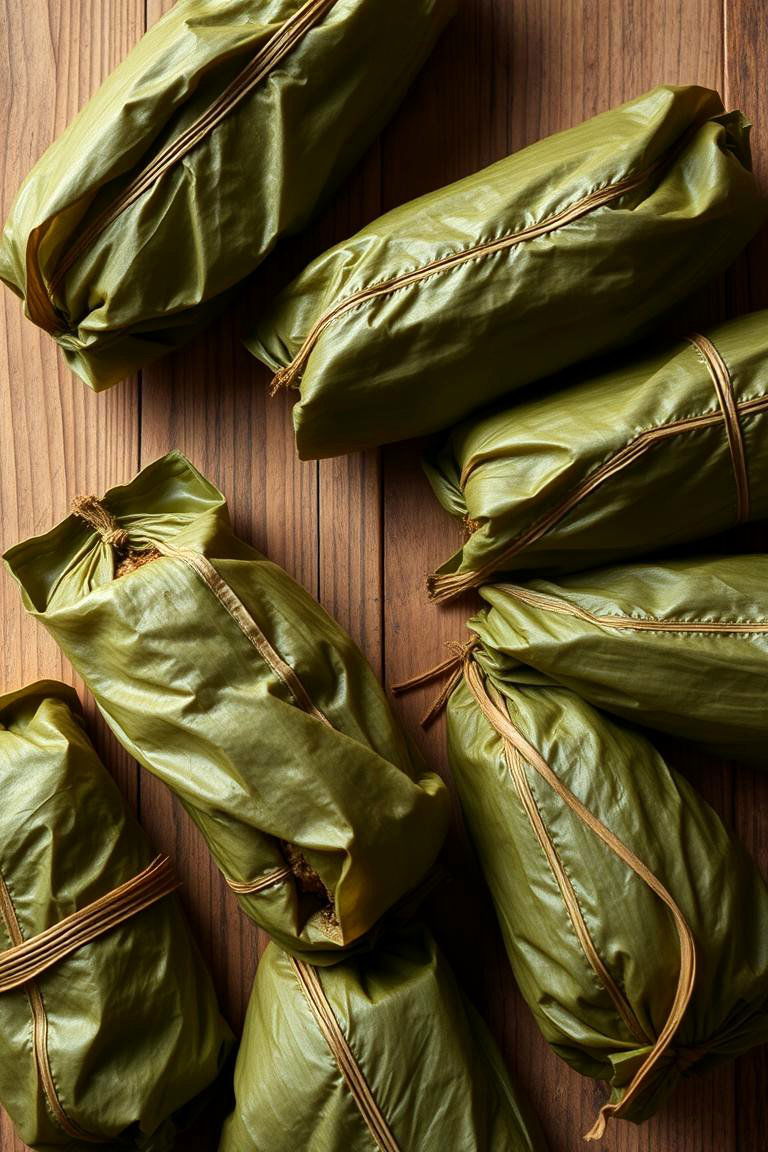 Banana Leaf Wrapped Specialties - 24 Tropical Kitchen Ideas
