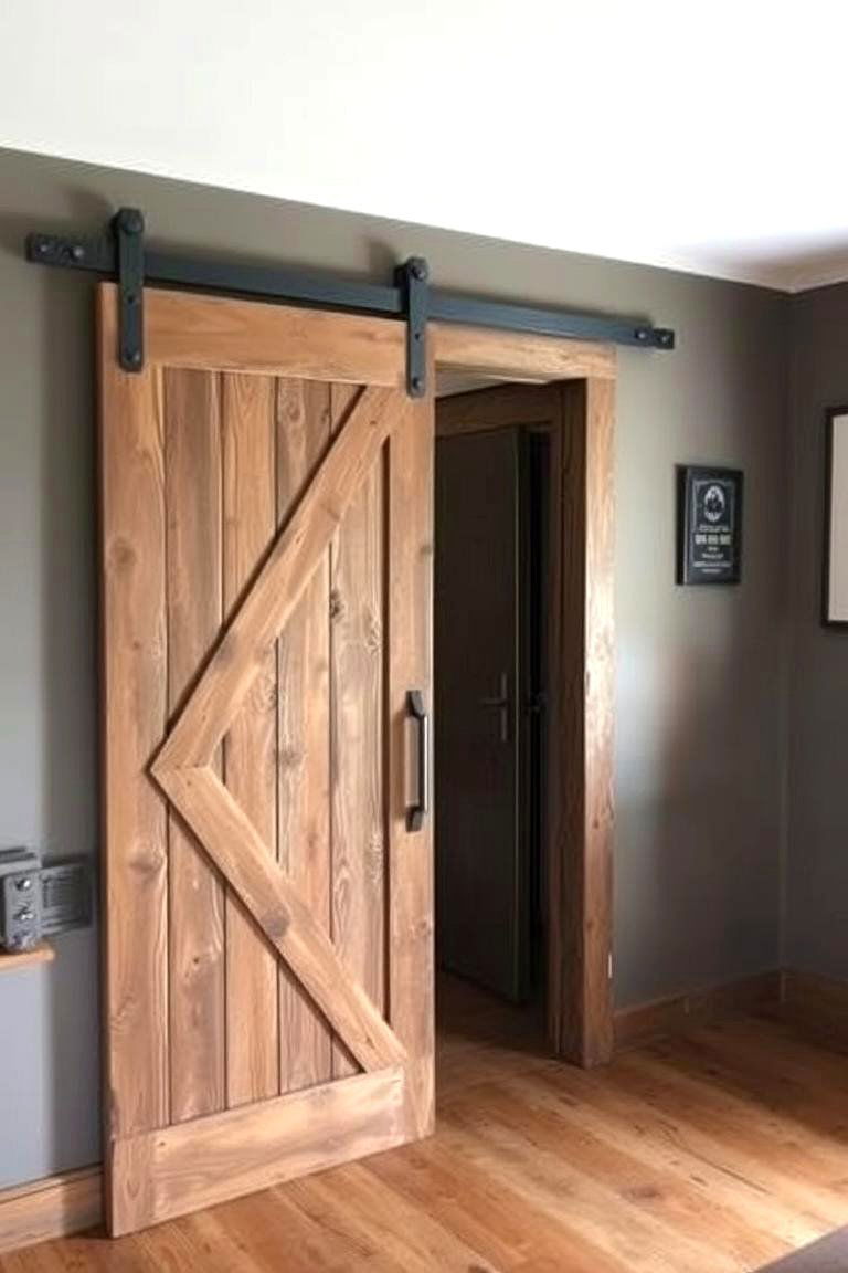 Barn Door Inspirations - 24 Farmhouse Living Room Ideas