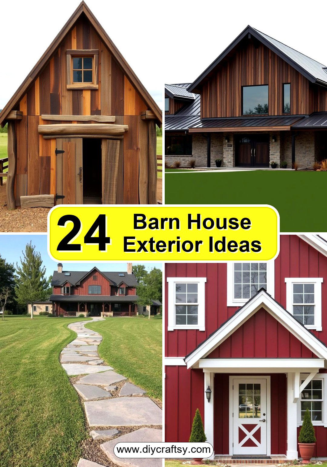 Barn House Exterior Ideas