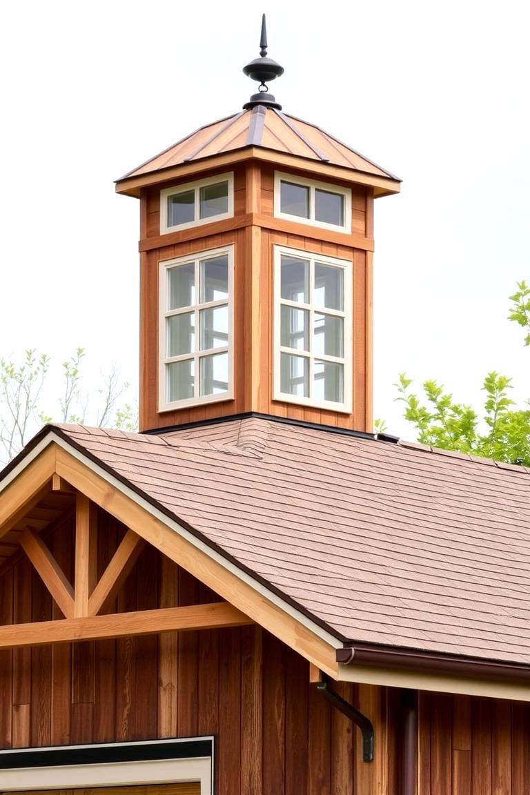 Barn Inspired Cupolas - 24 Barn House Exterior Ideas