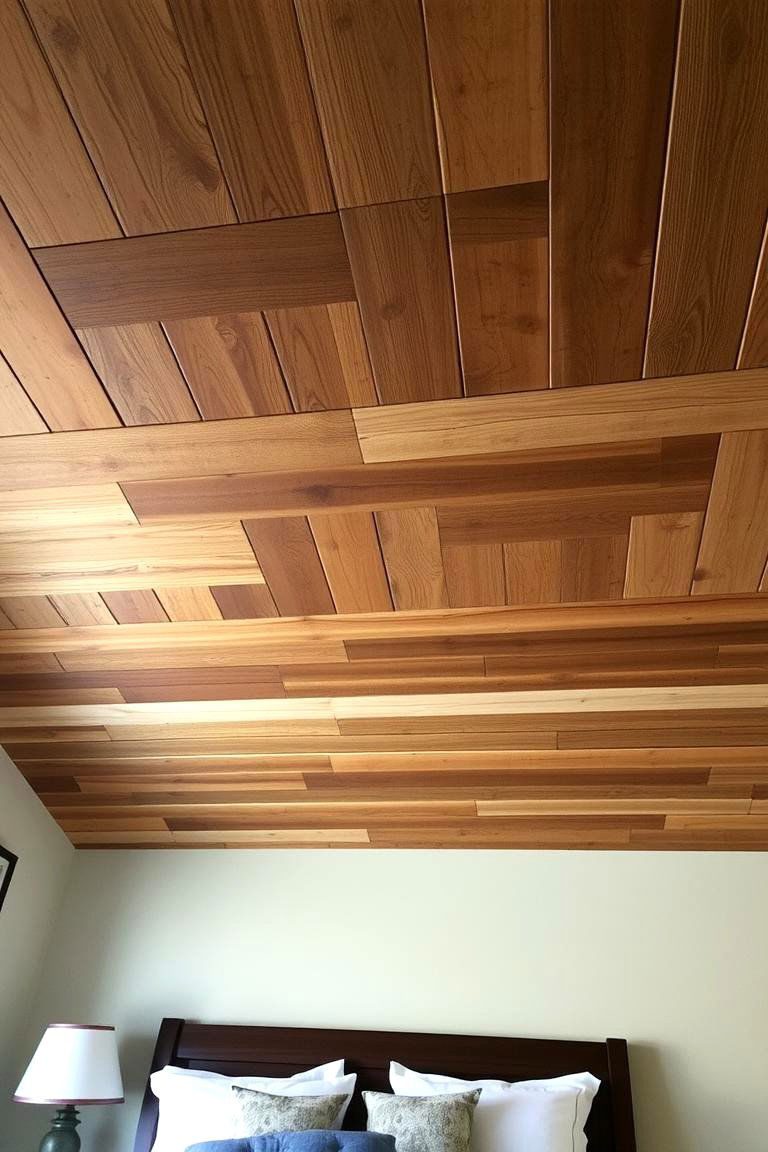 Barn Wood Ceiling - 24 Rustic Ceiling Ideas