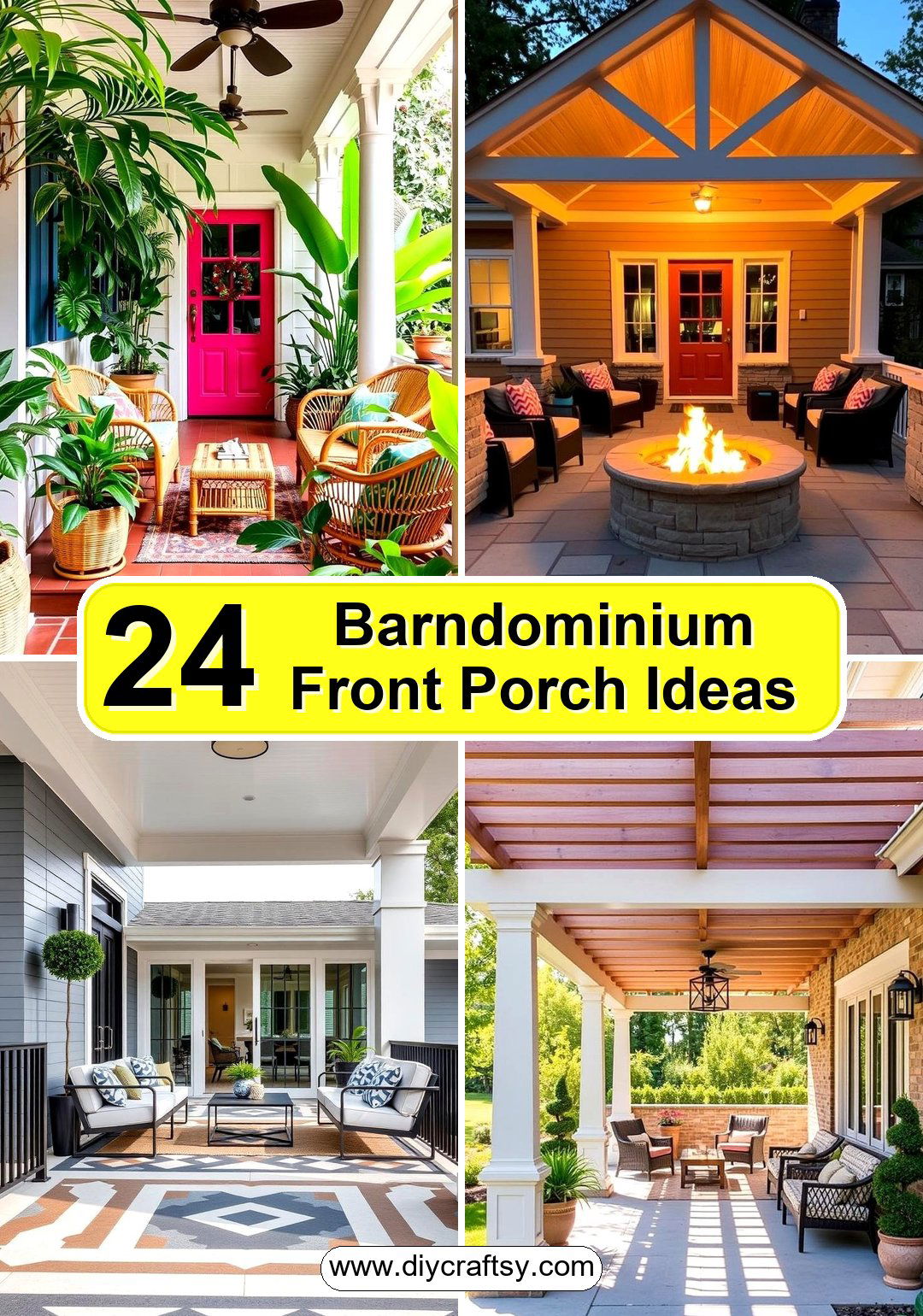 Barndominium Front Porch Ideas