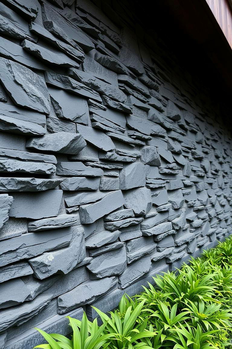 Basalt - 24 Types of Exterior House Stone