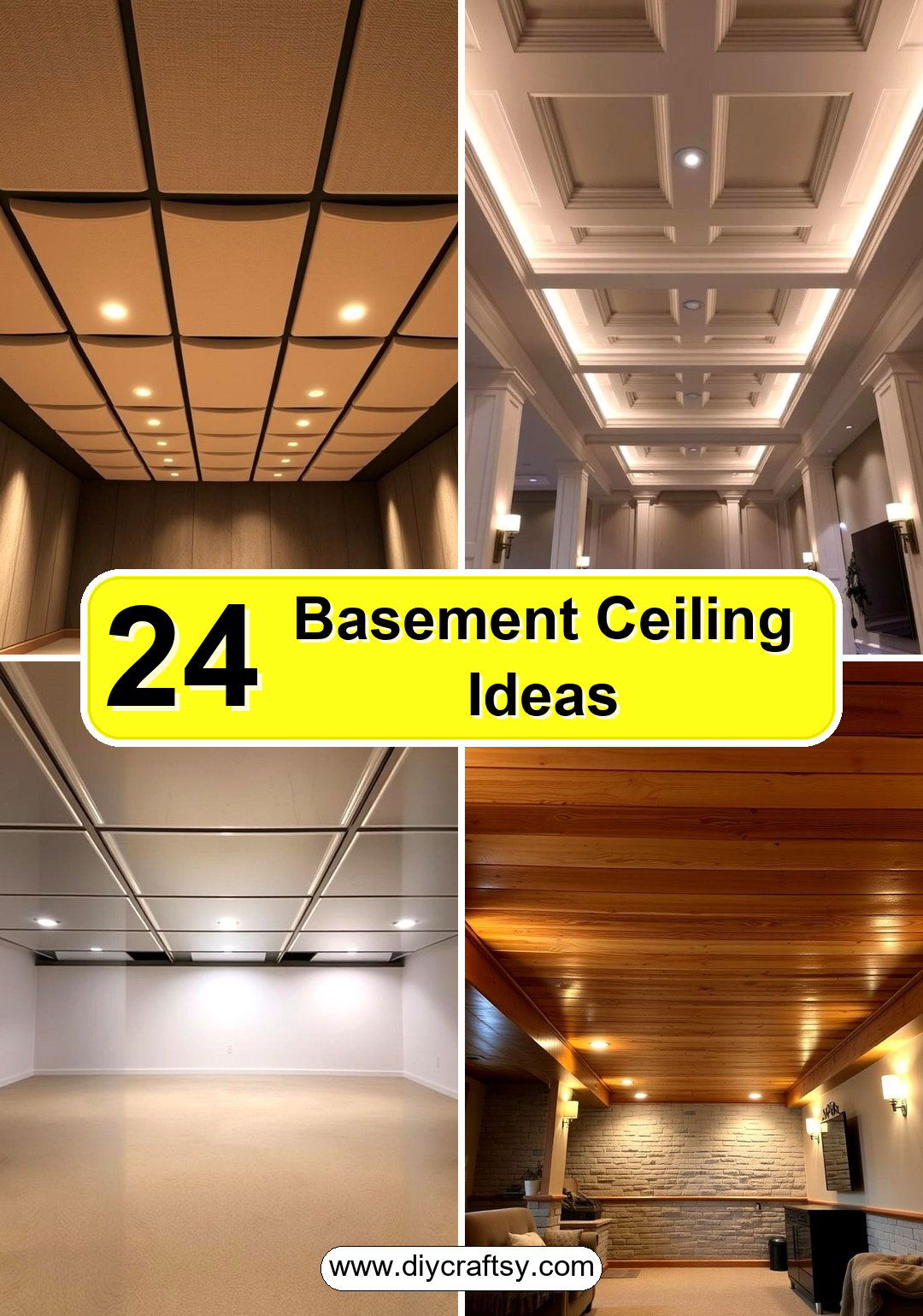 Basement Ceiling Ideas