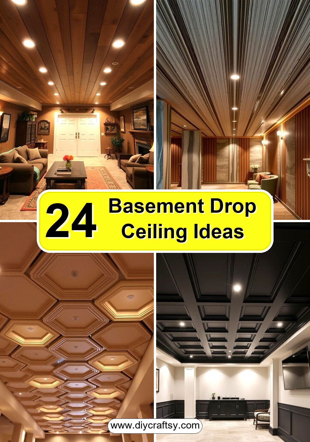 Basement Drop Ceiling Ideas