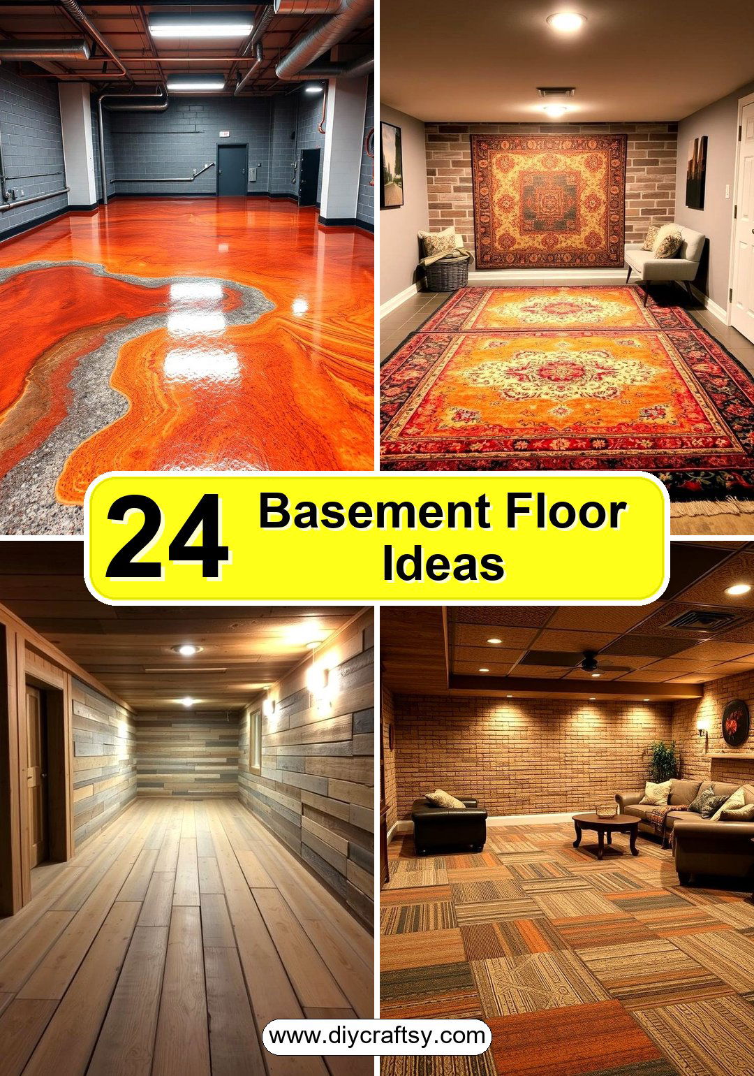 Basement Floor Ideas