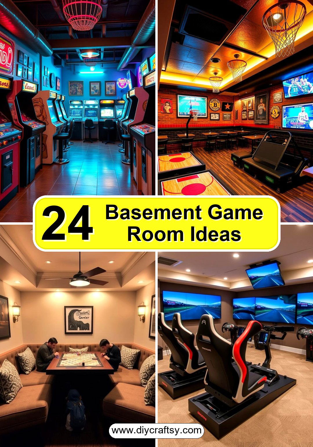 Basement Game Room Ideas