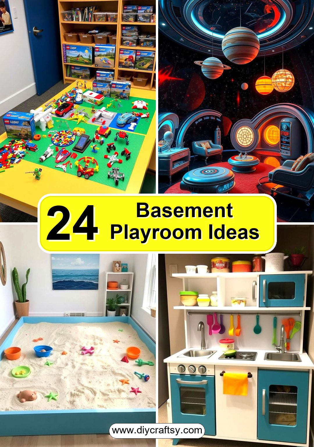 Basement Playroom Ideas