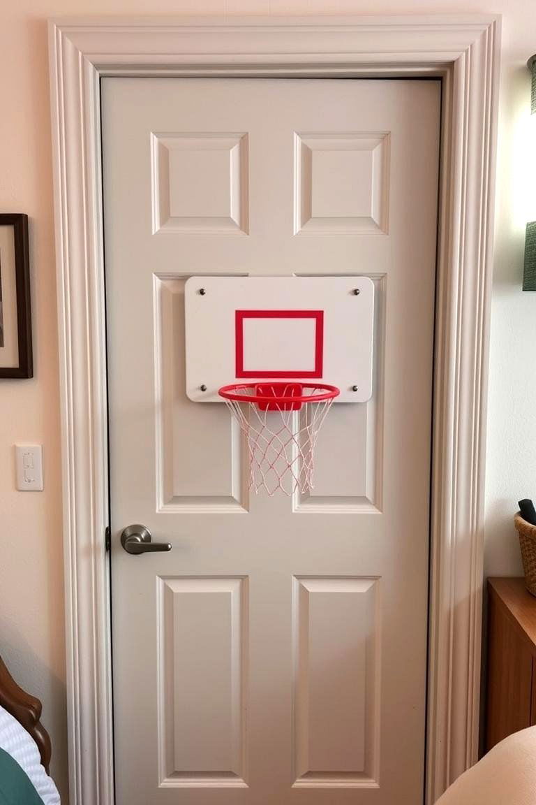 Basketball Mini Hoop - 24 basketball room decor ideas