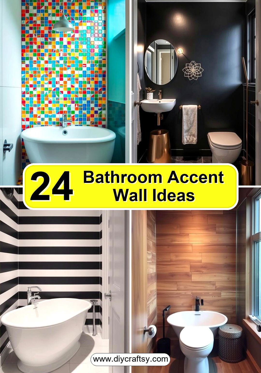Bathroom Accent Wall Ideas