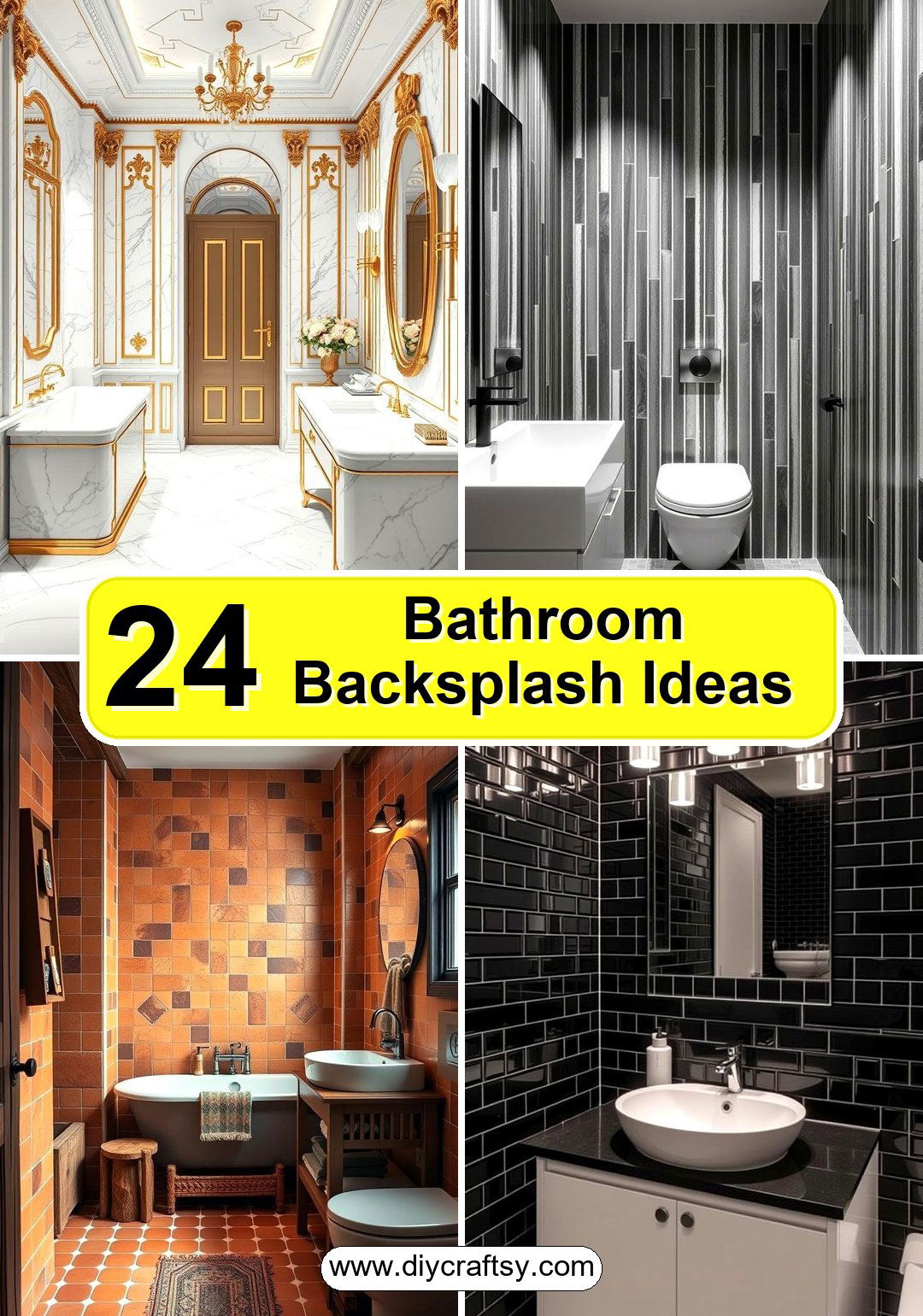Bathroom Backsplash Ideas