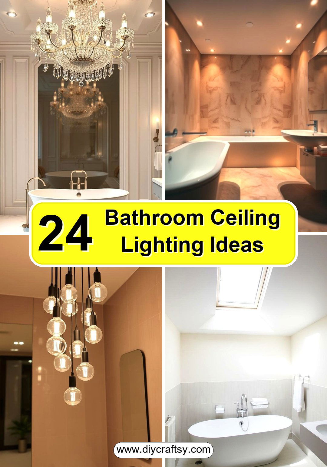 Bathroom Ceiling Lighting Ideas