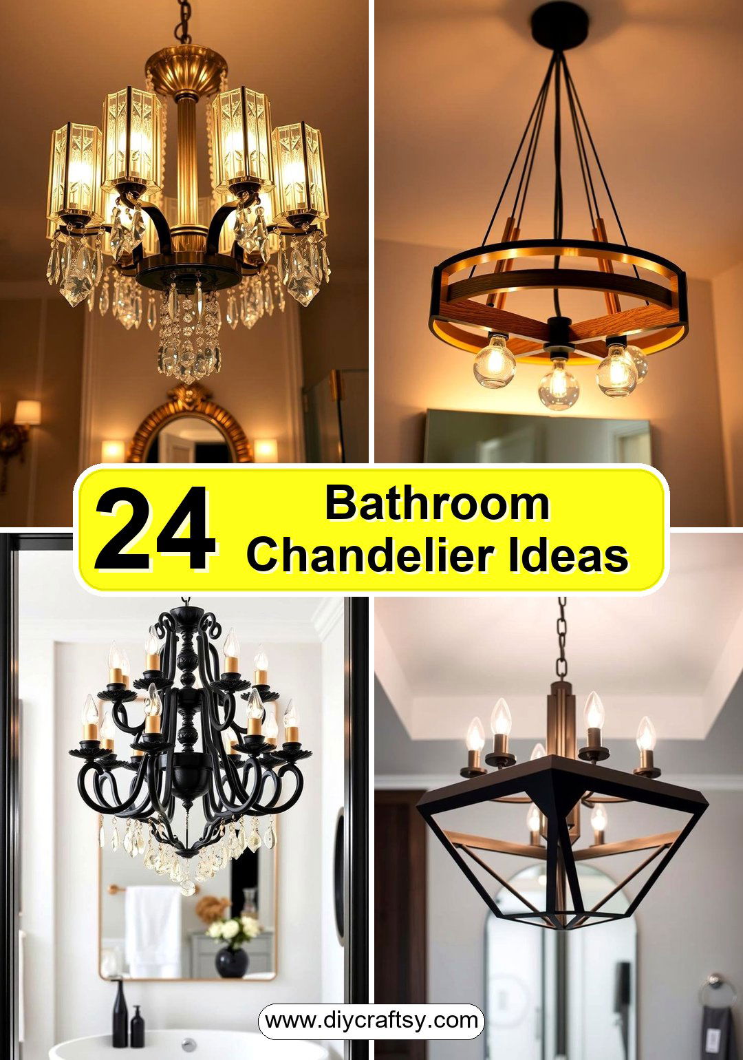 Bathroom Chandelier Ideas