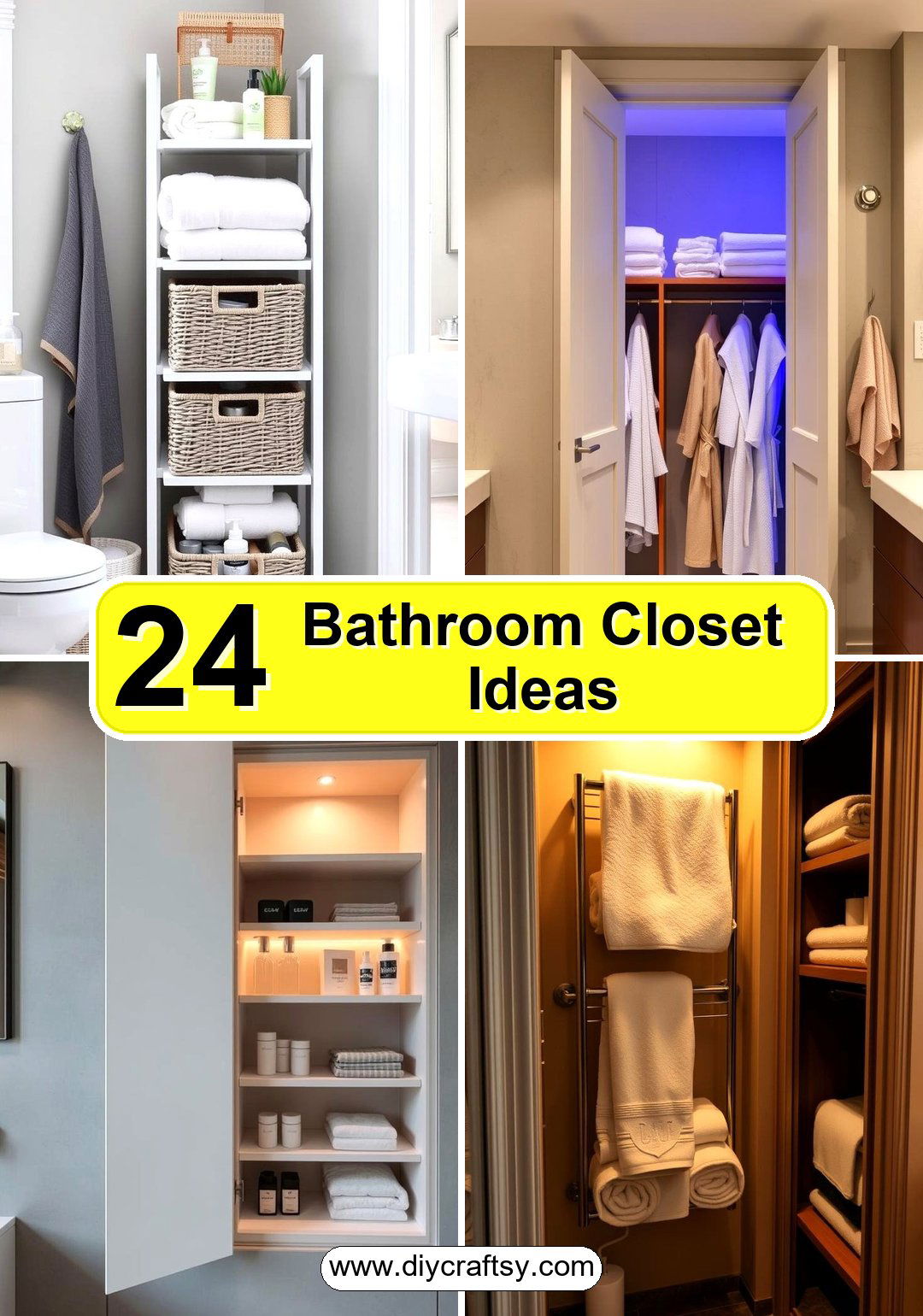 Bathroom Closet Ideas