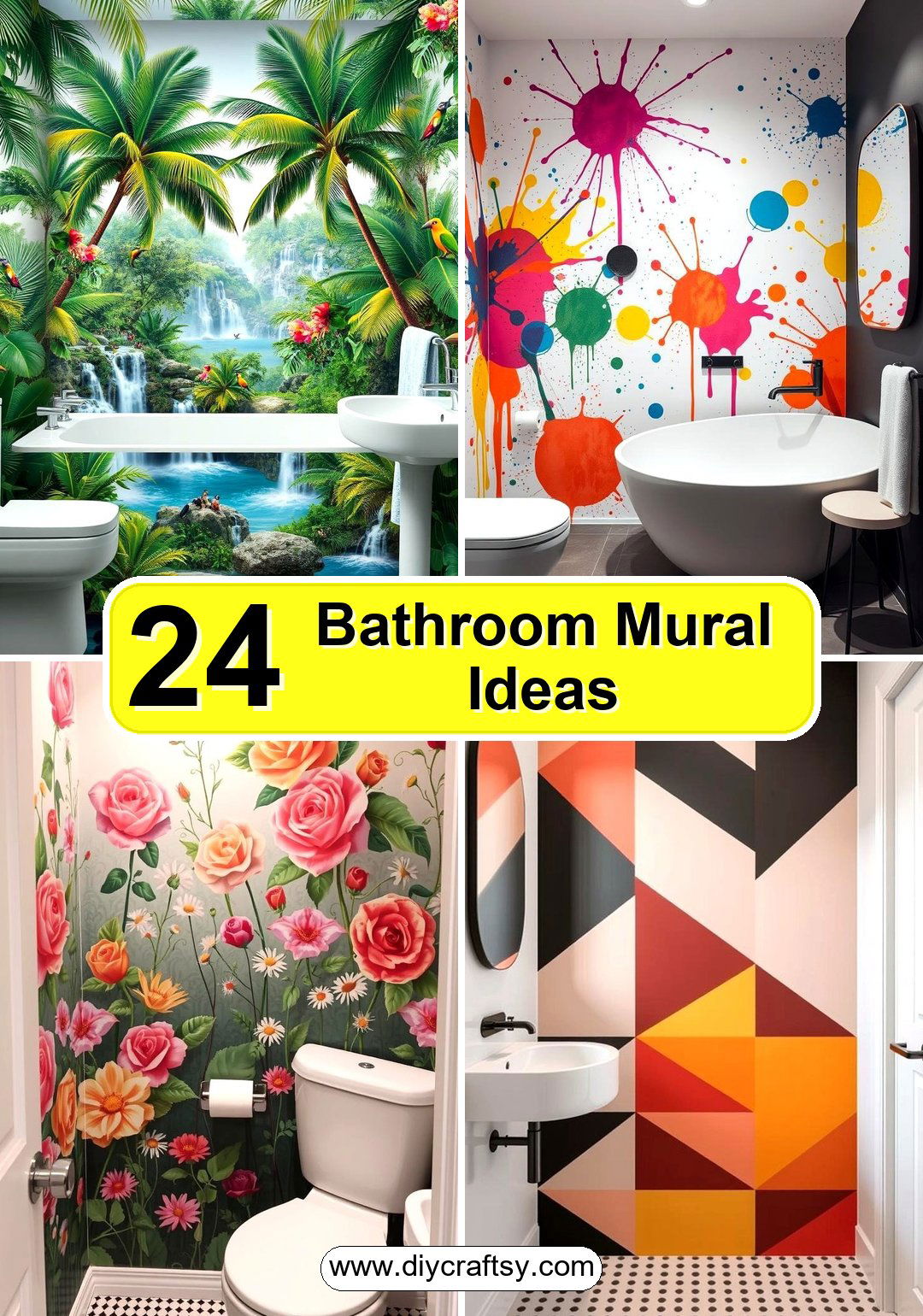 Bathroom Mural Ideas