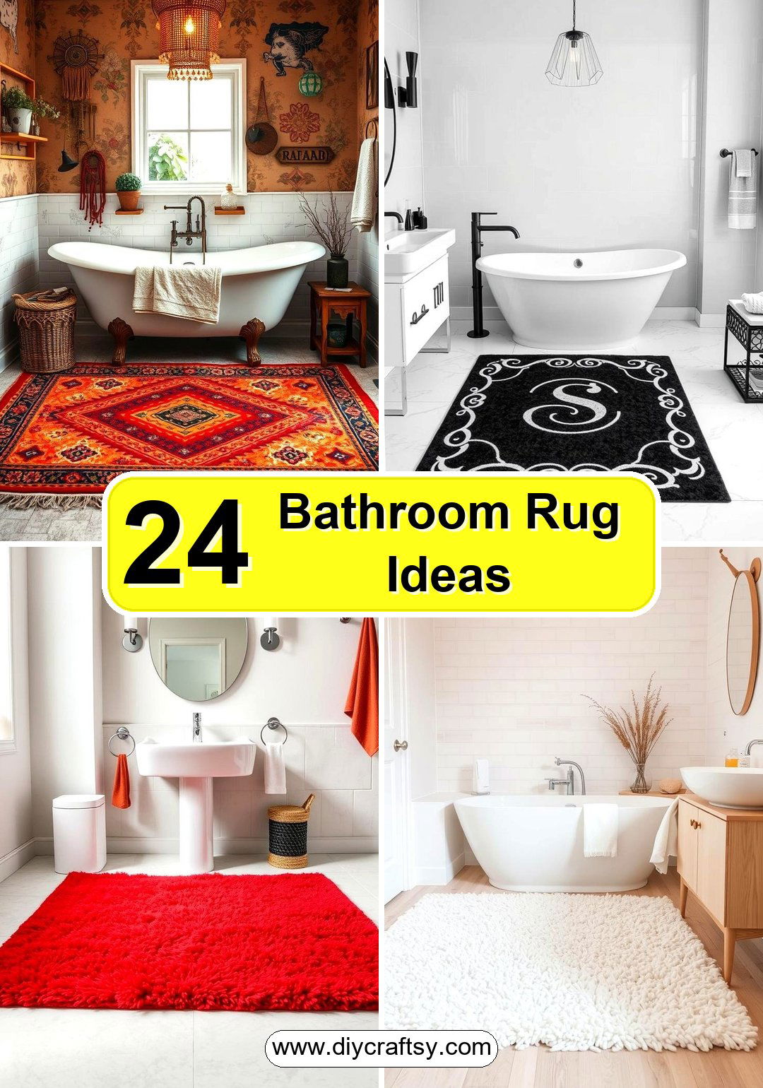 Bathroom Rug Ideas