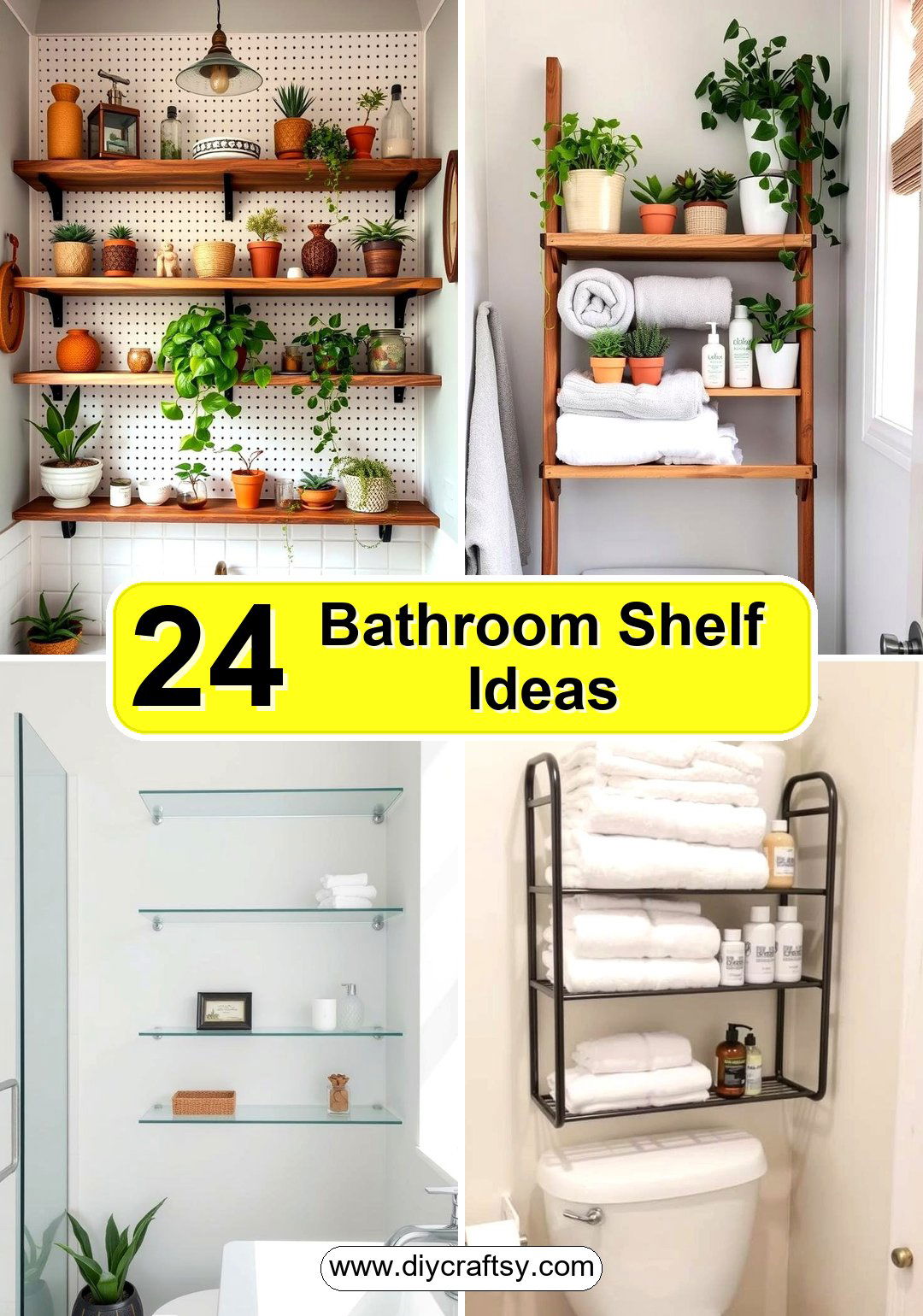 Bathroom Shelf Ideas