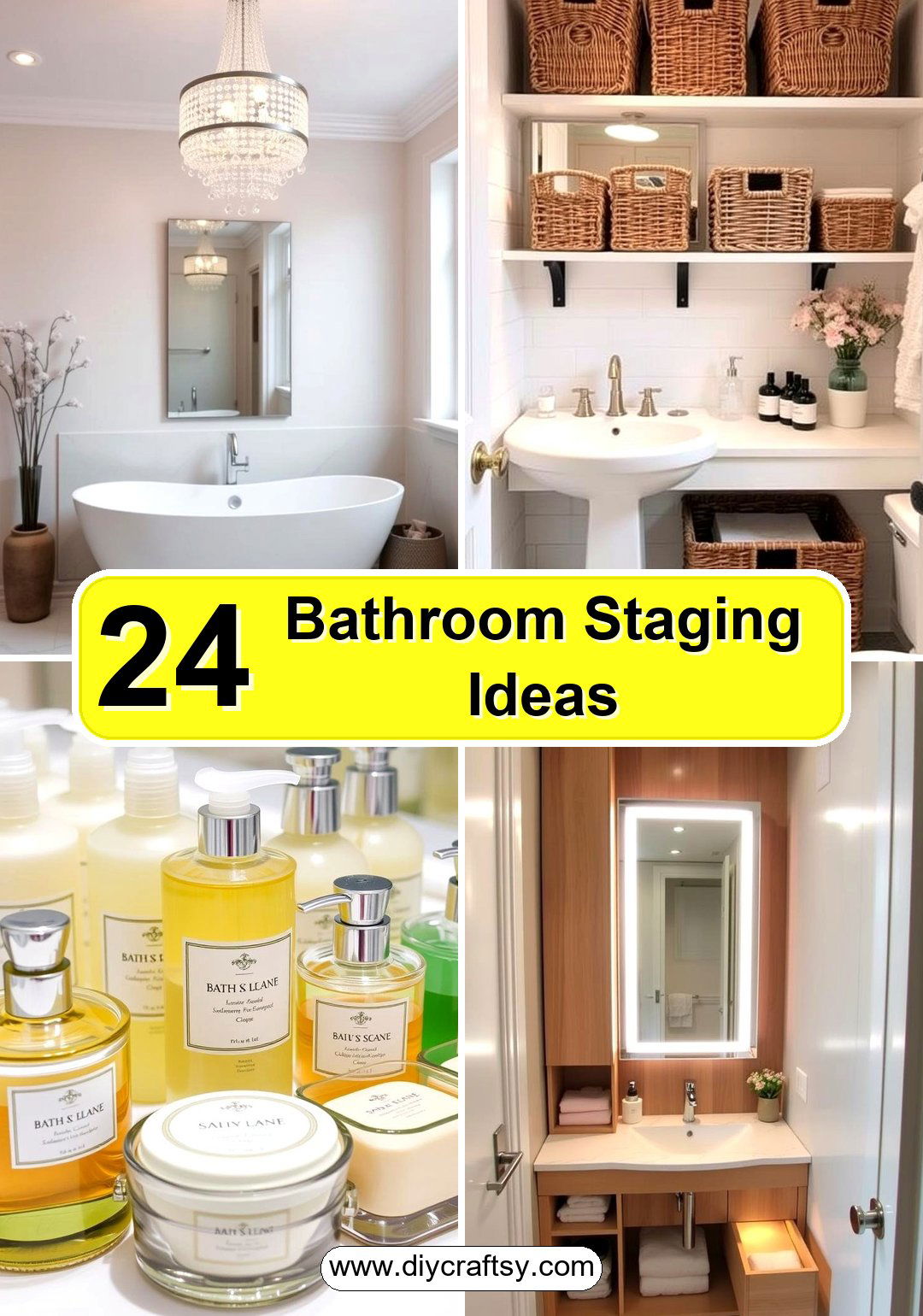 Bathroom Staging Ideas