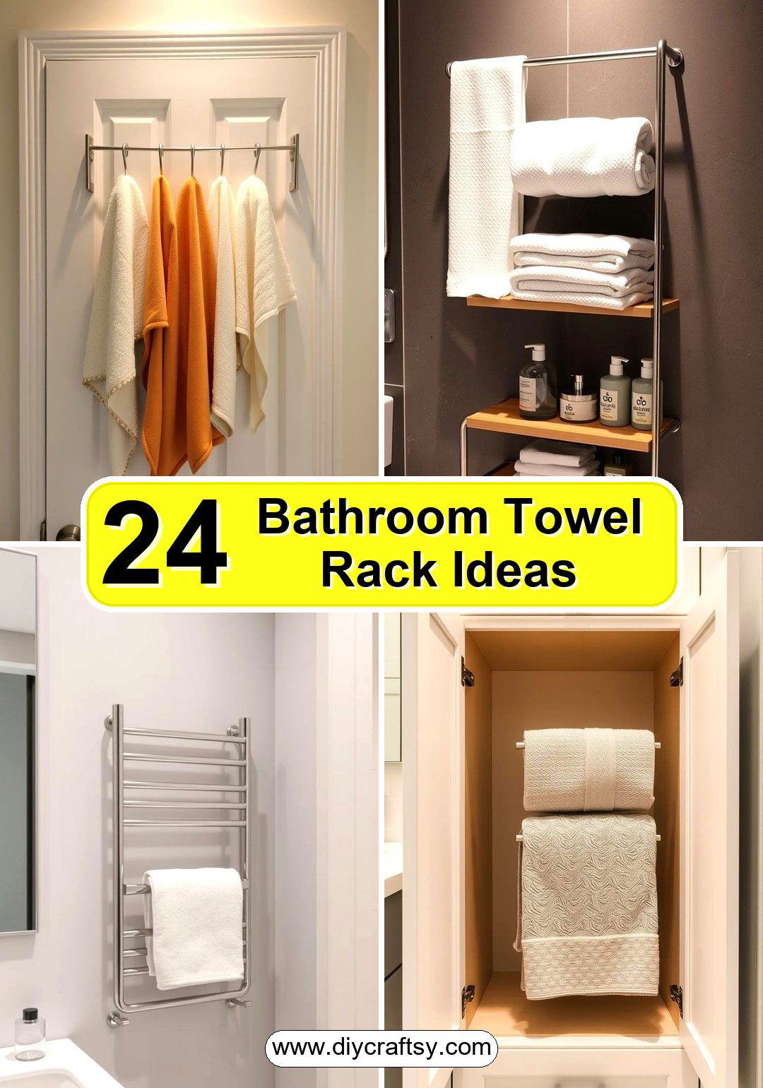 Bathroom Towel Rack Ideas