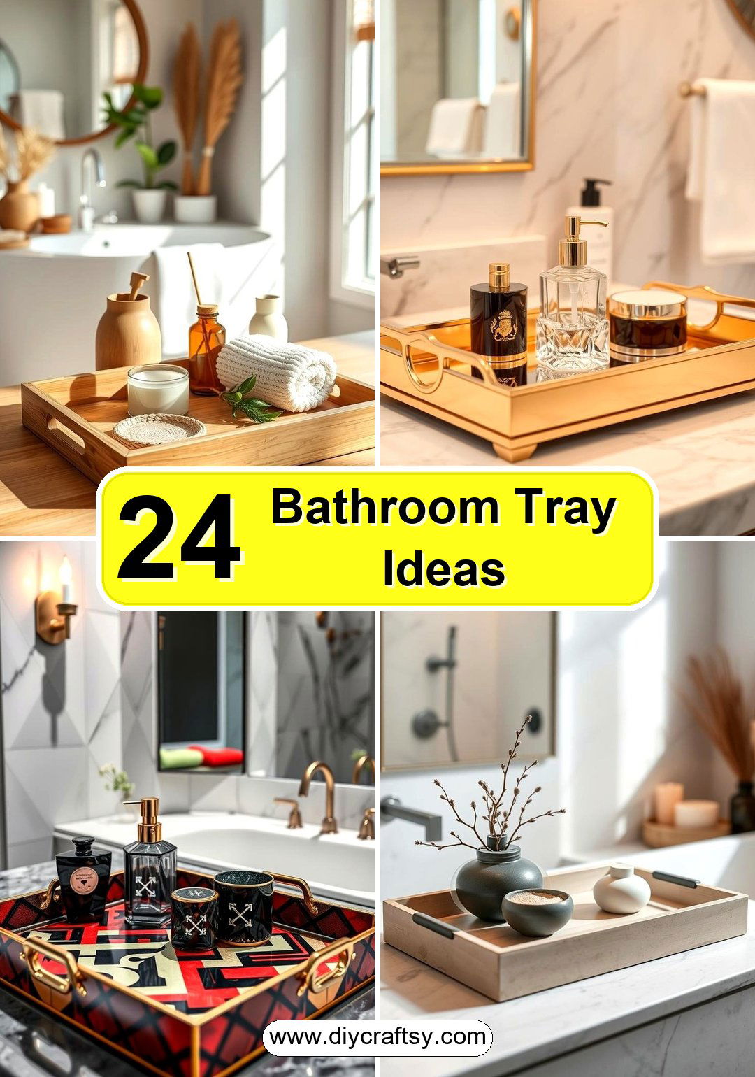 Bathroom Tray Ideas
