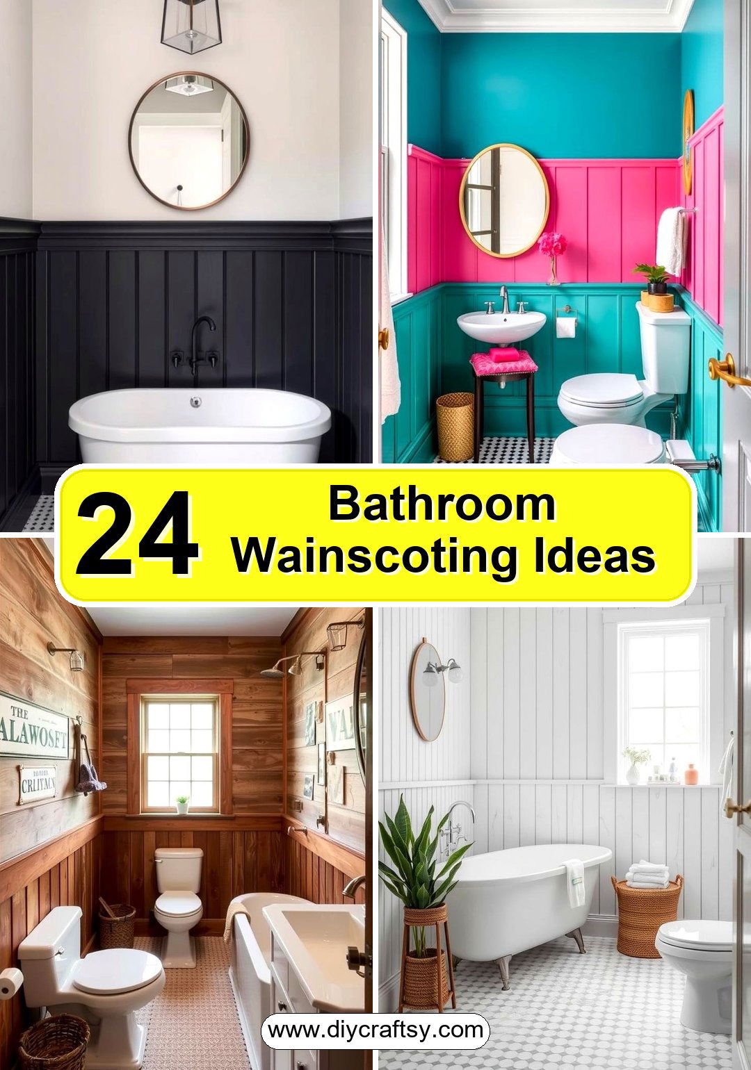 Bathroom Wainscoting Ideas
