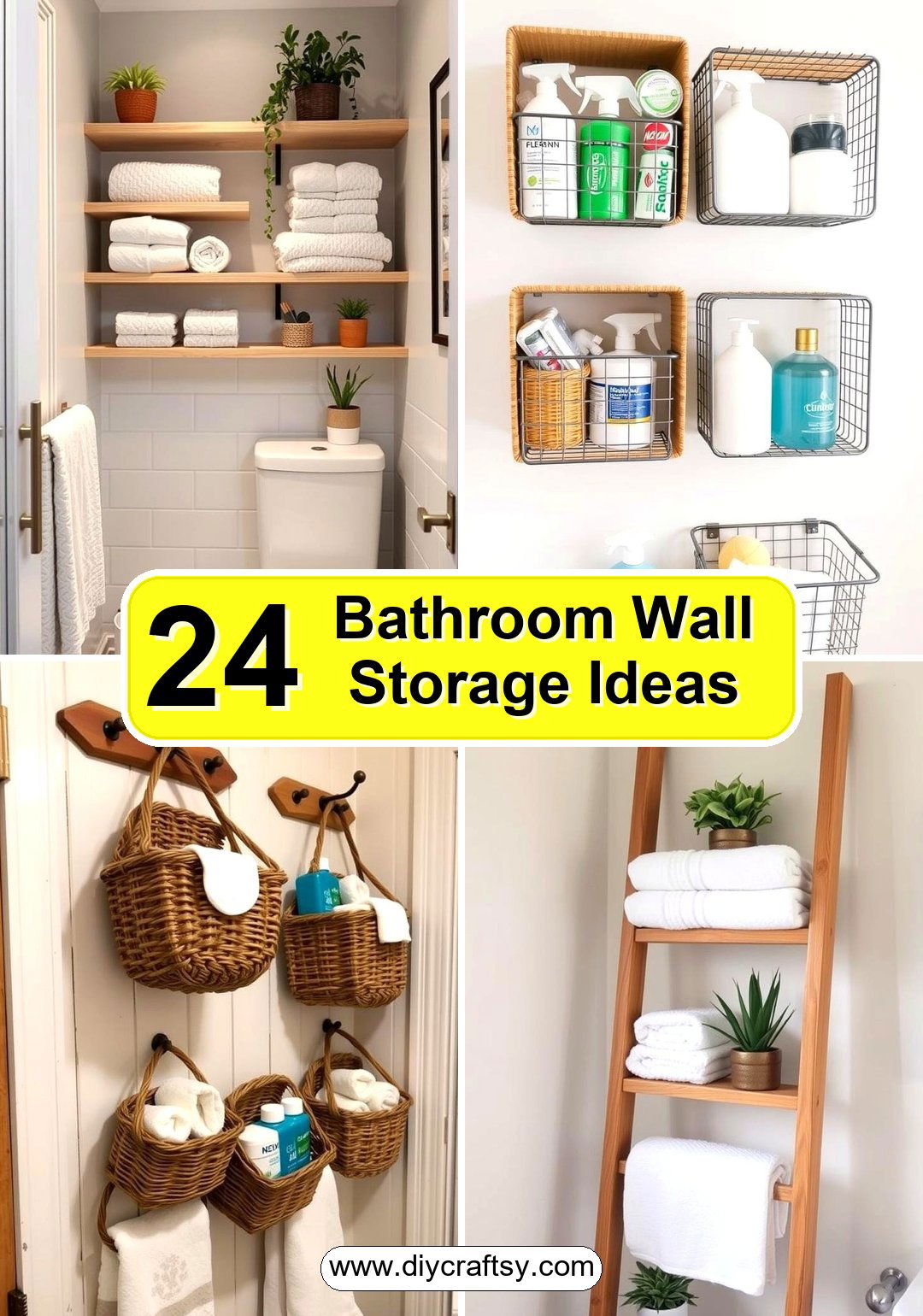 Bathroom Wall Storage Ideas