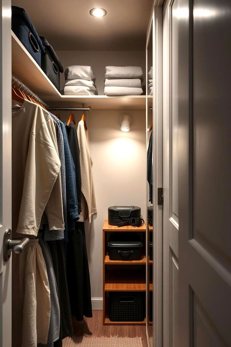 Battery Operated Lights for Flexible Setups - 24 Closet Lighting Ideas