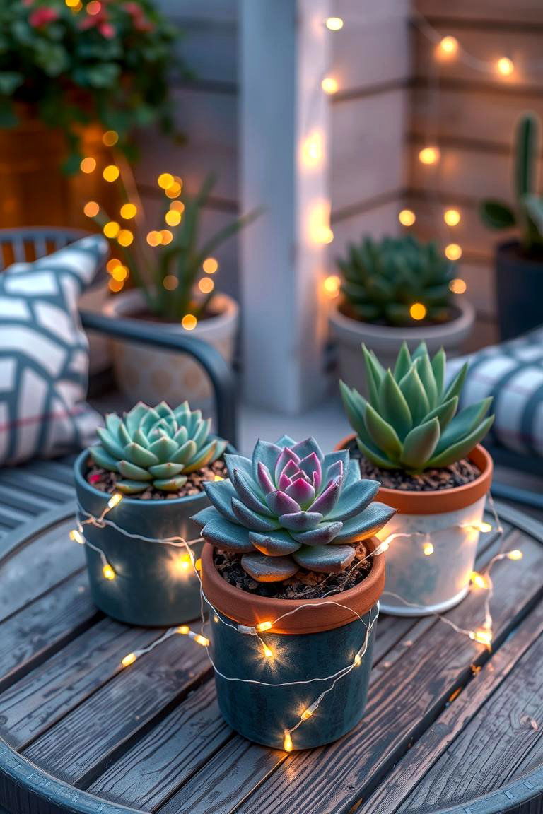 Battery Operated String Lights - 24 Patio String Light Ideas