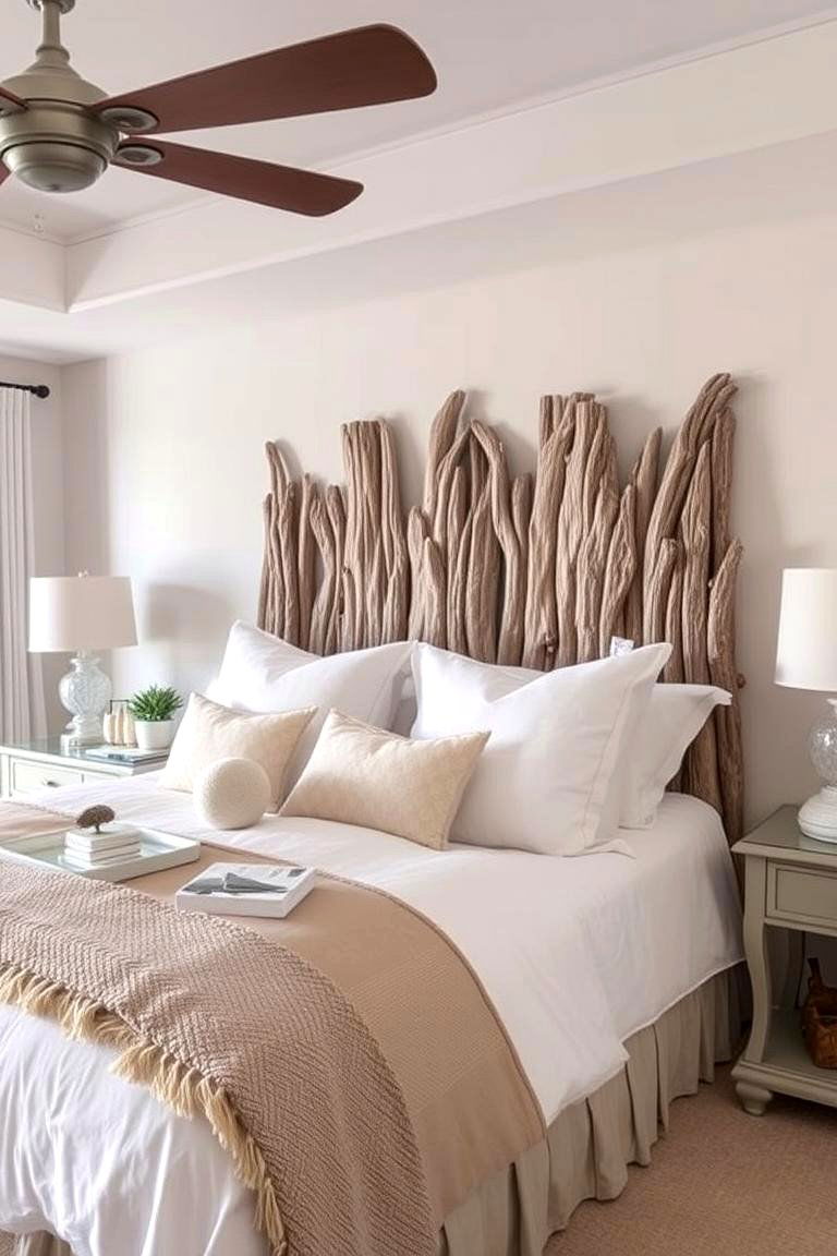 Beach Inspired Headboards for a Focal Point - 24 Beach Themed Bedroom Ideas