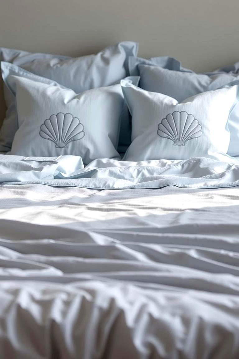 Beach Themed Bedding - 24 Ocean-themed Bedroom Ideas