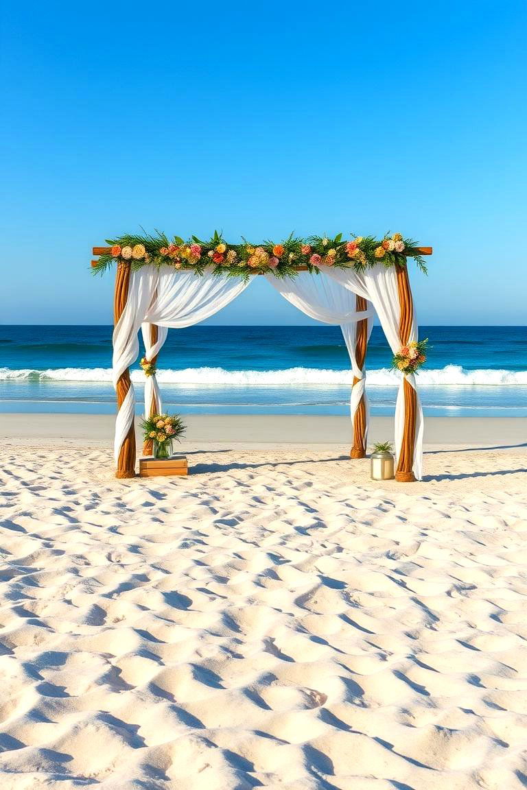Beachfront Bliss Wedding - 24 Destination Wedding Ideas