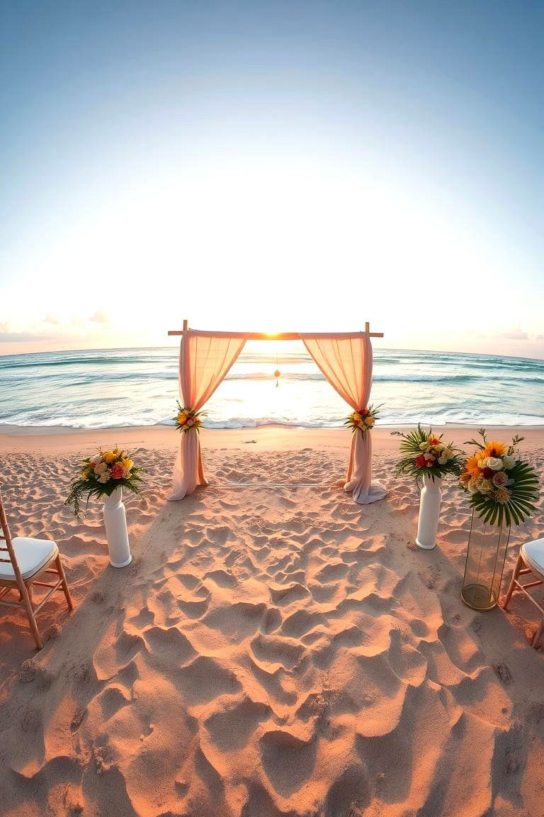 Beachside Elegance - 24 Romantic Wedding Ideas