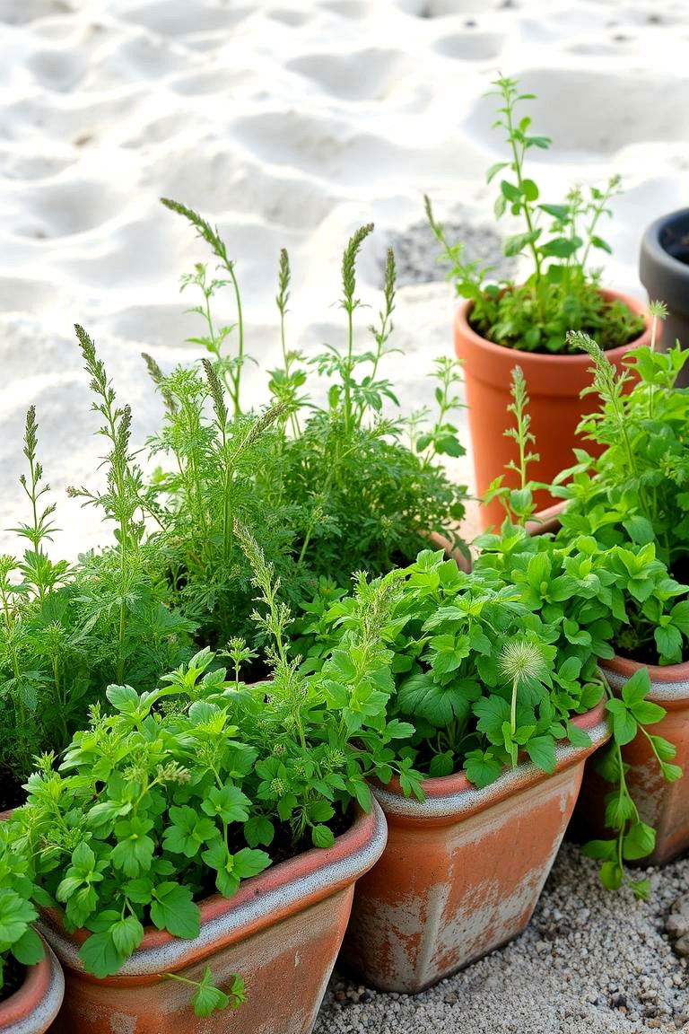Beachside Herb Haven - 24 Coastal Garden Ideas