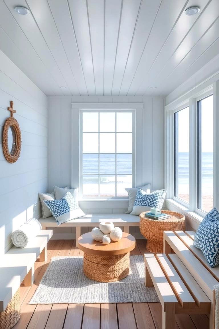 Beachside Sauna Escape - 24 Sauna Room Design Ideas