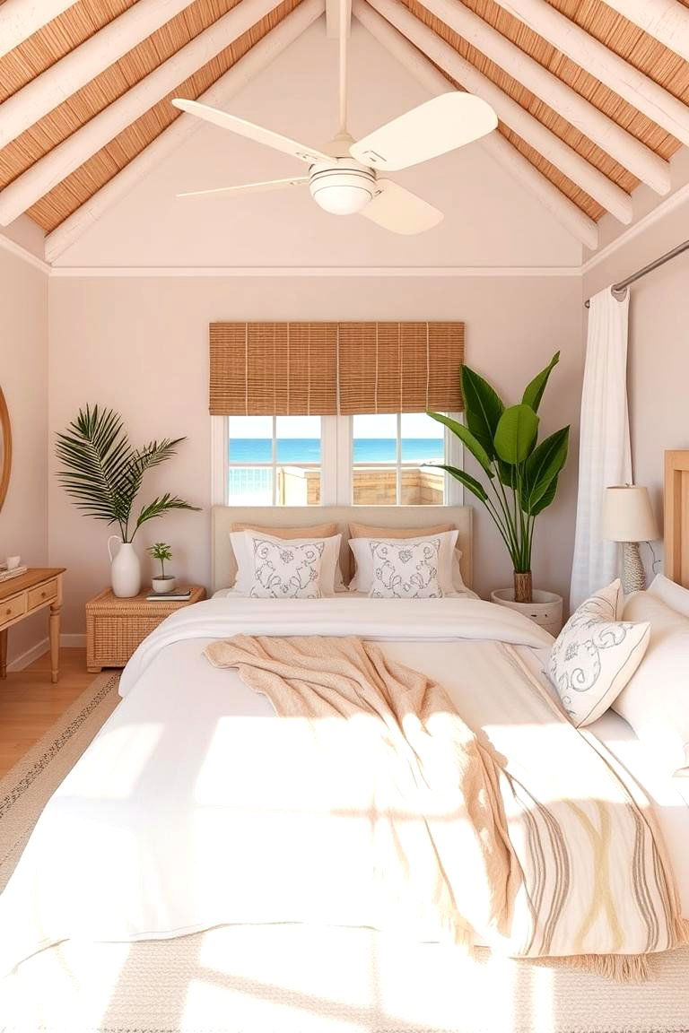 Beachside Tropical Escape - 24 Tropical Bedroom Ideas