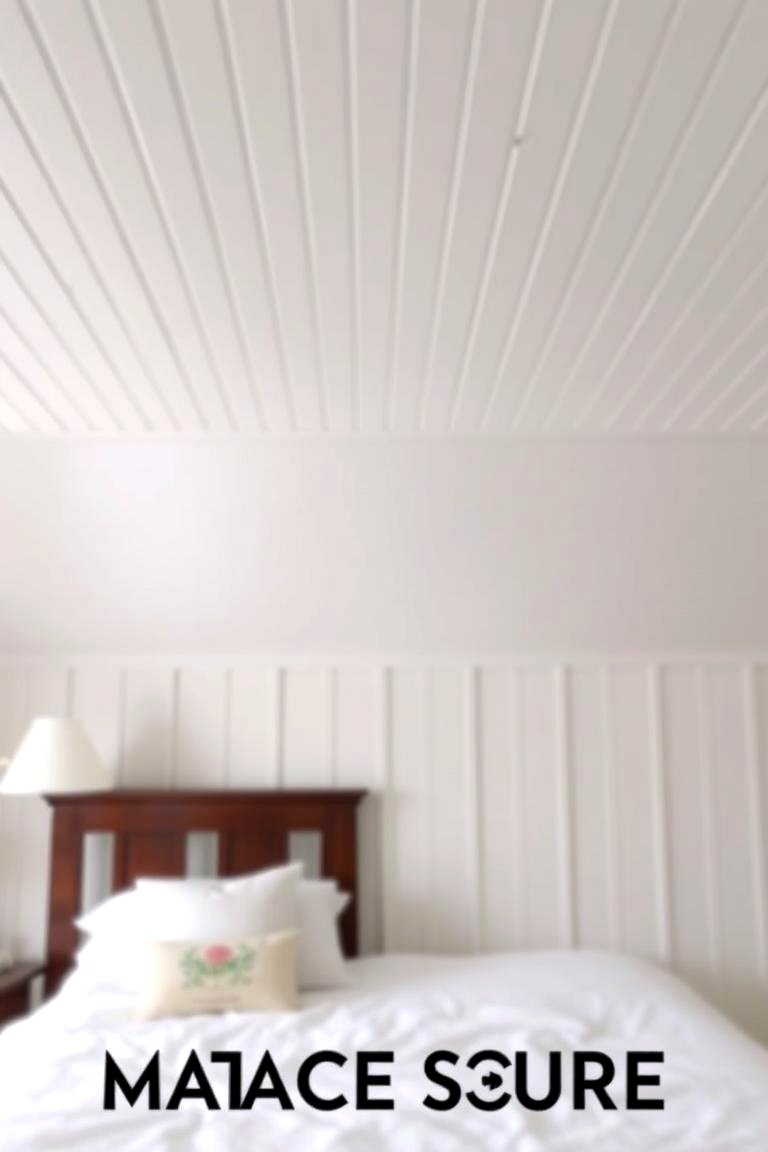 Beadboard Ceilings Classic Cottage Style - 24 Bedroom Ceiling Ideas