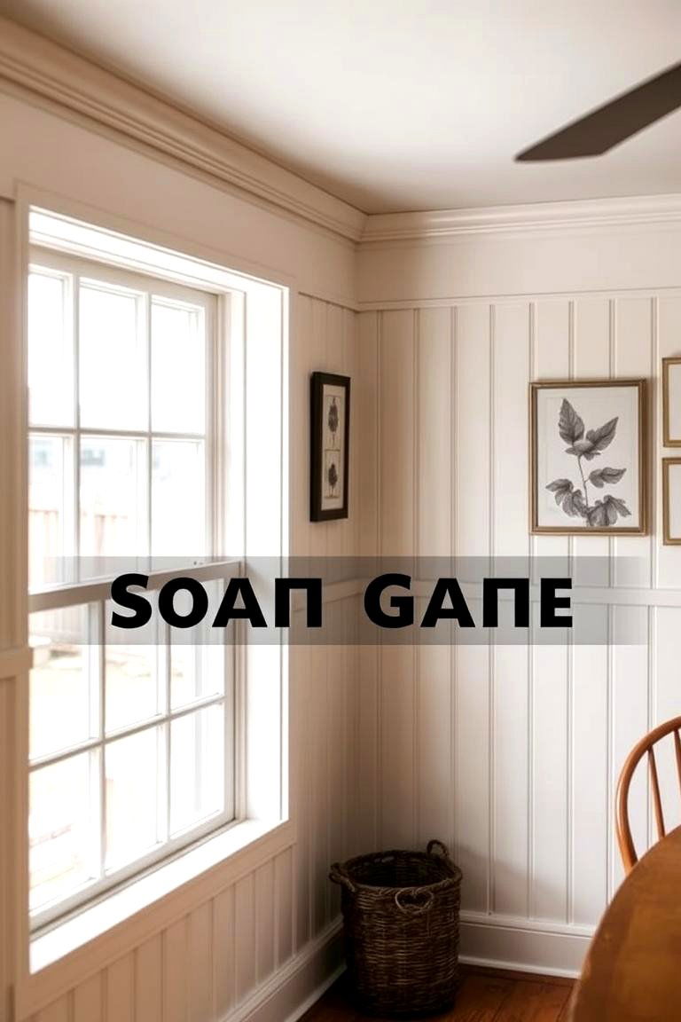 Beadboard Chair Rail - 24 Chair Rail Ideas
