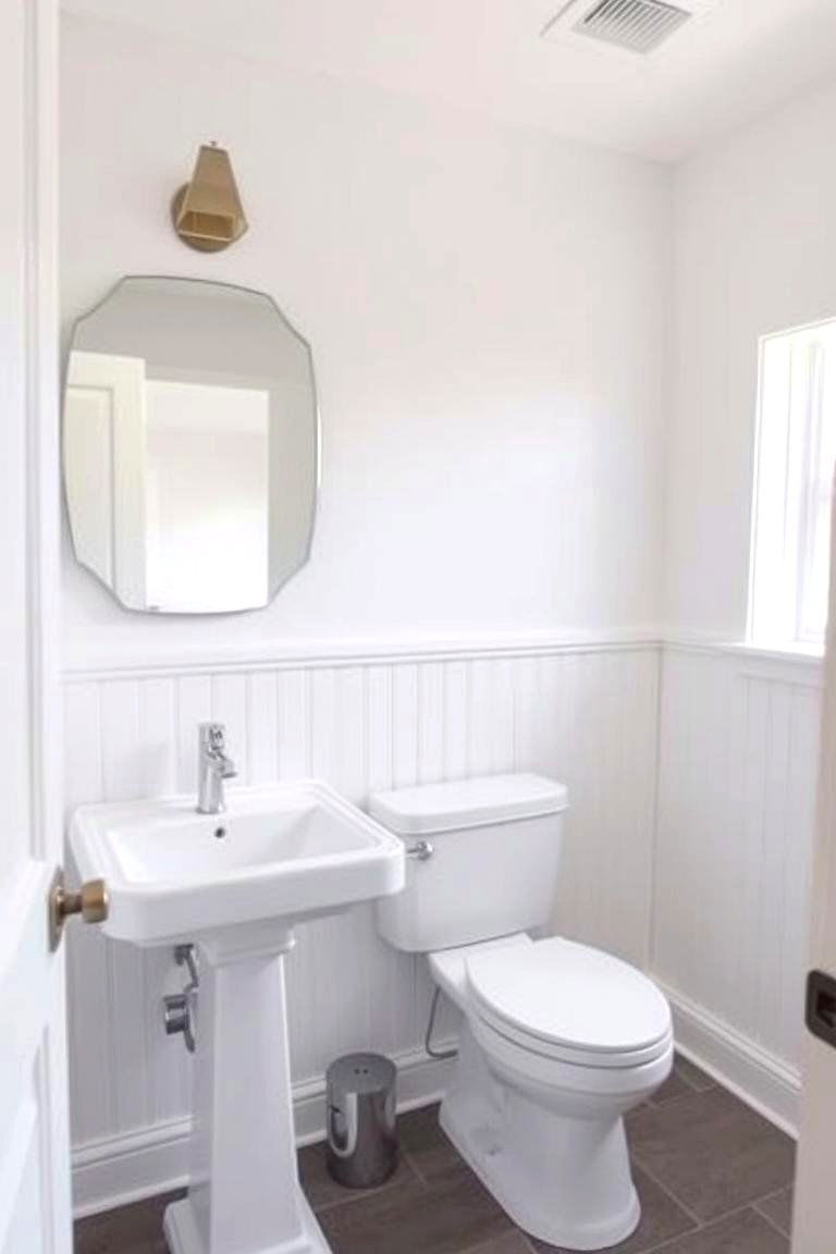 Beadboard Wainscoting for Height and Drama - 24 Beadboard Bathroom Ideas