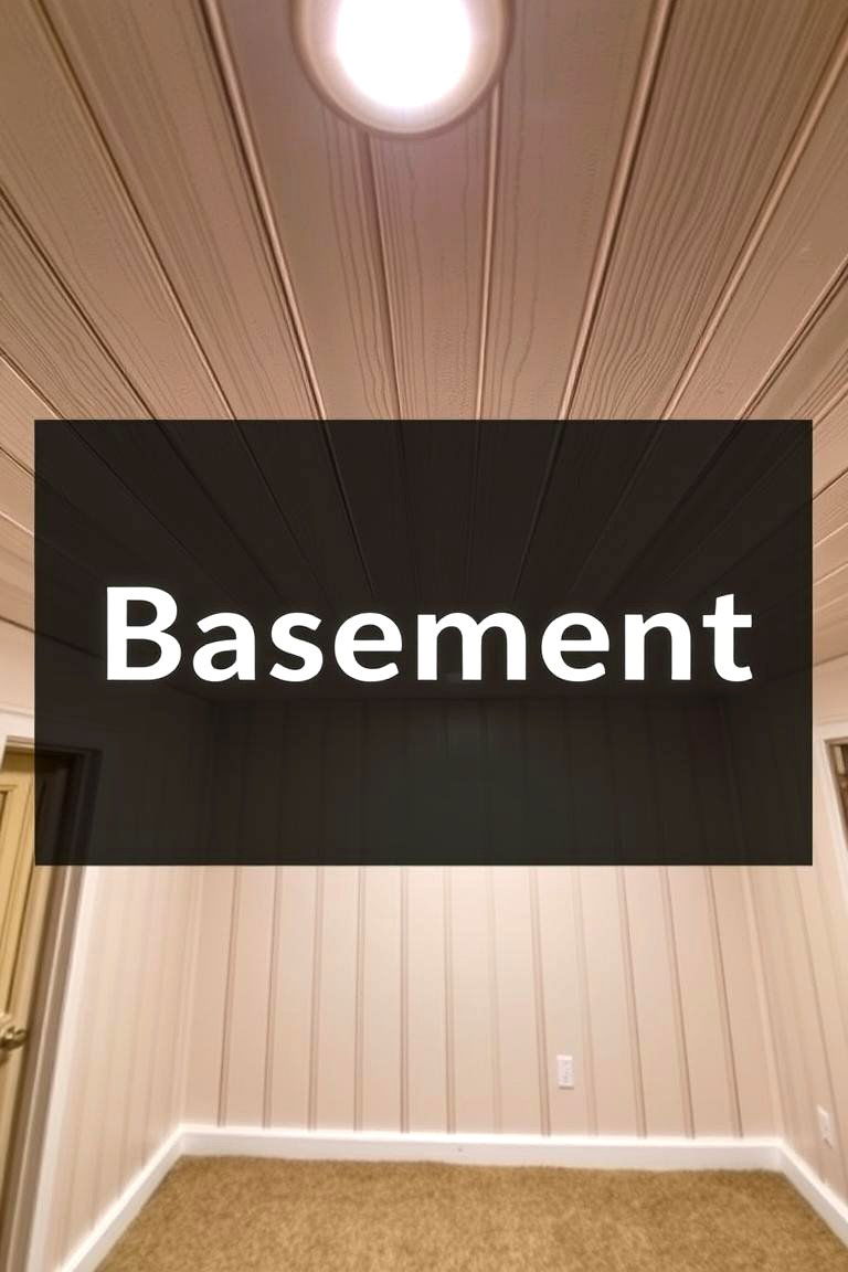 Beadboard for a Classic Cottage Style - 24 Basement Ceiling Ideas