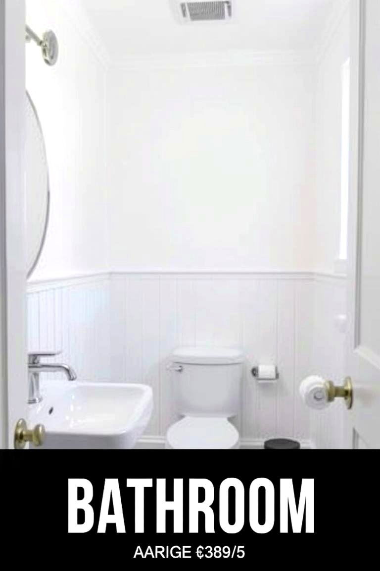 Beadboard in a Small Bathroom for Maximum Impact - 24 Beadboard Bathroom Ideas